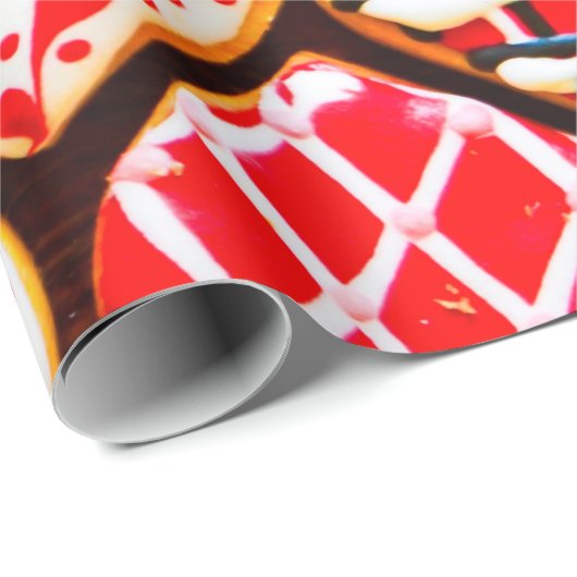 Hartvormige koekjes voor Valentijnsdag del Cadeaupapier (Rol Hoek)