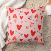 Hartvormige Kussens: Verspreiden van Liefde en Bew Kussen (Deken)