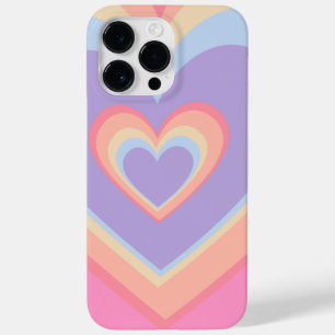 hartvormige regenboog Case-Mate iPhone 14 pro max hoesje