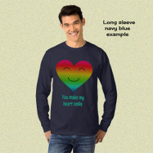 Hartvormige regenboog, gekleurd