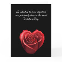 Hartvormige rode rozen Valentijns-