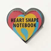 hartvormige spiraal notitieboek (Achterkant)