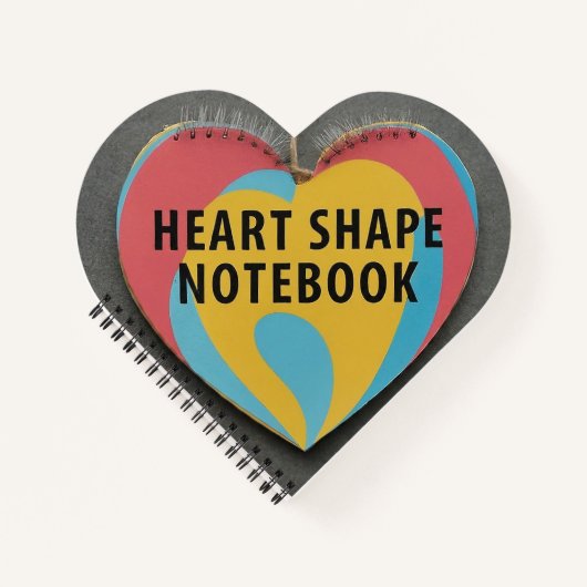 hartvormige spiraal notitieboek (Voorkant)