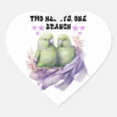 hartvormige sticker (Voorkant)