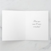 Hartvormige Valentijnsdagfoto's op groot formaat Kaart (Binnen)