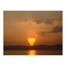 Hartvormige Zon Afdruk
