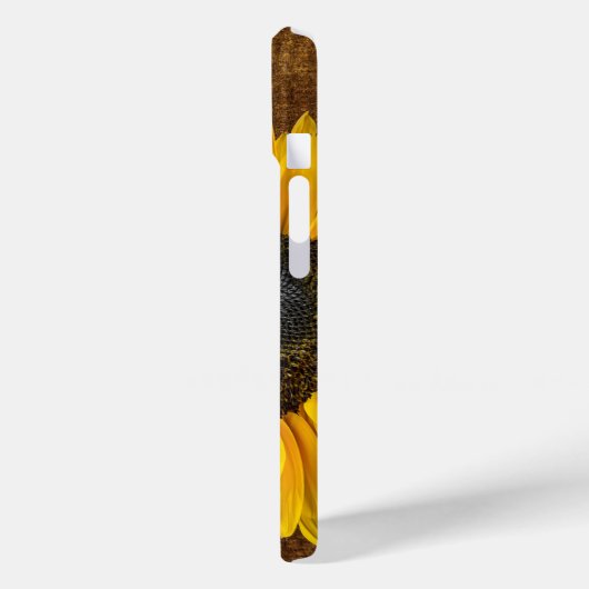 Hartvormige zonnebloem Case-Mate iPhone case (Achterkant / Links)