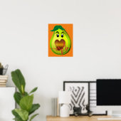 hartvriendelijk avocado eten poster (Thuiskantoor)