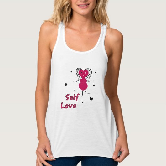 Hartvrouw Tanktop (Voorkant)