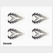 Hartvuur Stickers : Zilver (Vel)