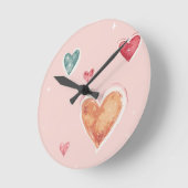 Hartwandklok Ronde Klok (Hoek)