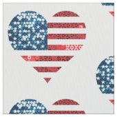 hartweefsel van de usa stof (Close Up)