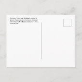 Hartwell Tavern, Minute Man National Hist. Park Briefkaart (Achterkant)