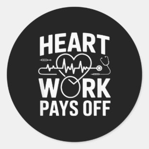 Hartwerk loont cardiologie-pionier ronde sticker