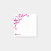 Hartwervel gepersonaliseerd - post-it® notes (Voorkant)