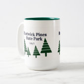 Hartwick Pines State Park Coffee Mok (Voorkant links)