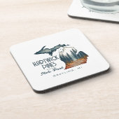 Hartwick Pines State Park Souvenir Gift Bier Onderzetter (Linkerzijde)