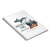 Hartwick Pines State Park Souvenir Gift Notitieboek (Rechterzijde)
