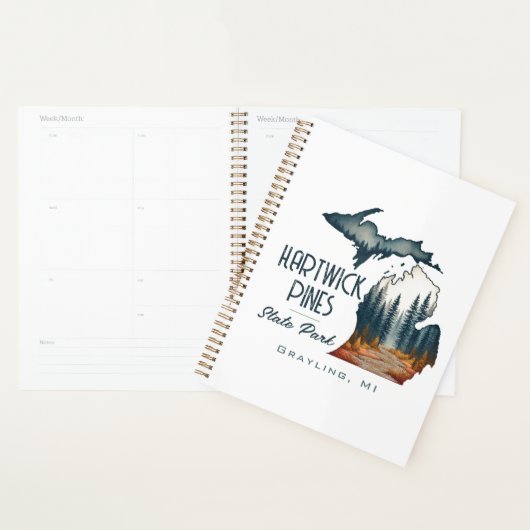 Hartwick Pines State Park Souvenir Gift Planner (Display)