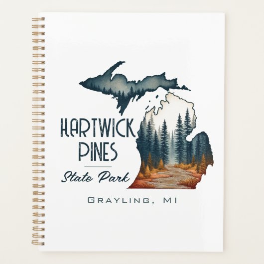 Hartwick Pines State Park Souvenir Gift Planner (Voorkant)
