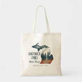 Hartwick Pines State Park Souvenir Gift Tote Bag