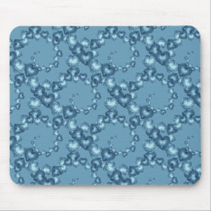 Hartwirlen, lichtblauw-MOUSEPAD Muismat