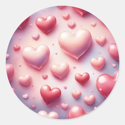 Hartwoede Ronde Sticker (Voorkant)