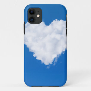 Hartwolk in de blauwe lucht Case-Mate iPhone case