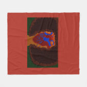 Hartzeer Fleece Deken (Voorkant (Horizontaal))