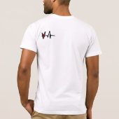 Hartziekte/aritmie T-shirt (Achterkant)