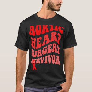 Hartziekte Bewustmaking Aortachtig hart Chirurgie T-shirt
