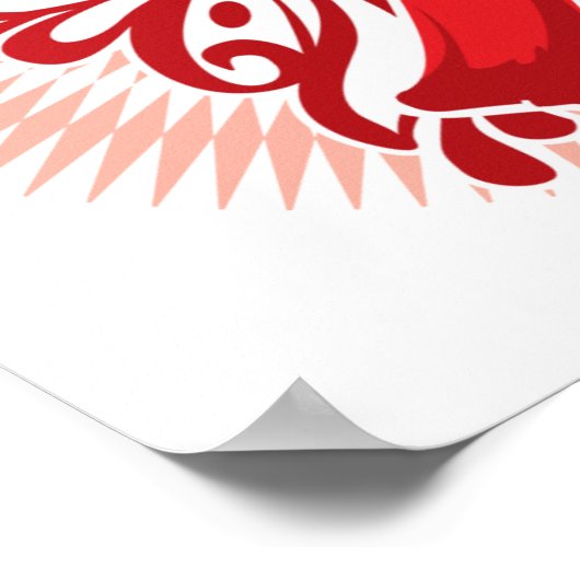 Hartziekte Butterfly 3 Poster (Hoek)