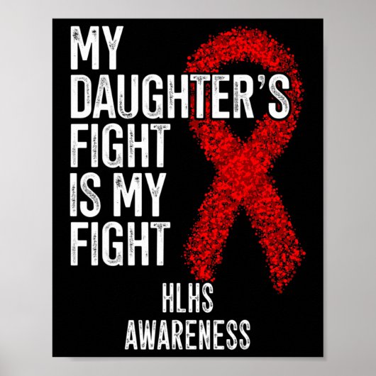 Hartziekte Het gevecht van mijn dochter is mijn ge Poster (Voorkant)