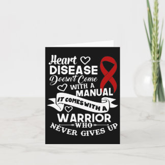 Hartziekte komt niet met een handmatige krijger R Kaart