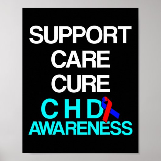 Hartziekte overlevende CHD Warrior 3 Poster (Voorkant)