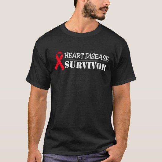 Hartziekte Overleving T-shirt (Voorkant)