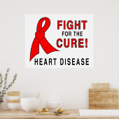 Hartziekte Strijd tegen de kuur Poster (Keuken)