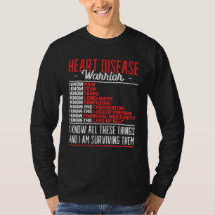 Hartziekte Warrior Cardioloog T-shirt