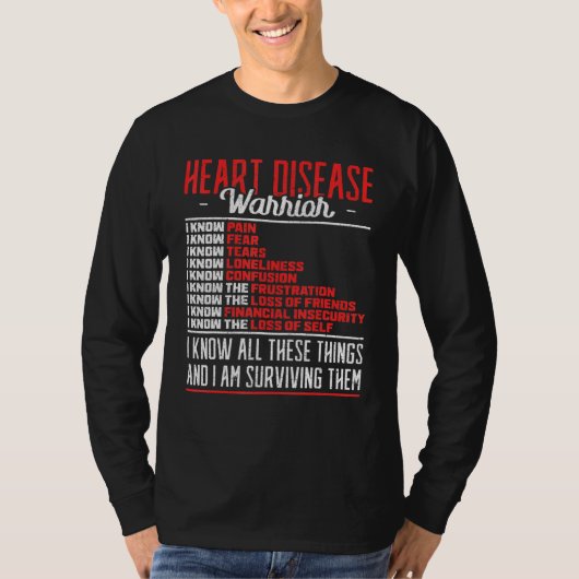 Hartziekte Warrior Cardioloog T-shirt (Voorkant)