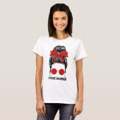 Hartziektebewustzijn T-shirt (Voorkant volledig)