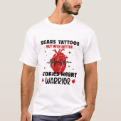 Hartziektebewustzijn T-shirt (Voorkant)