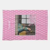 Haru Japans Lente Seizoen Art Theedoek (Horizontaal)