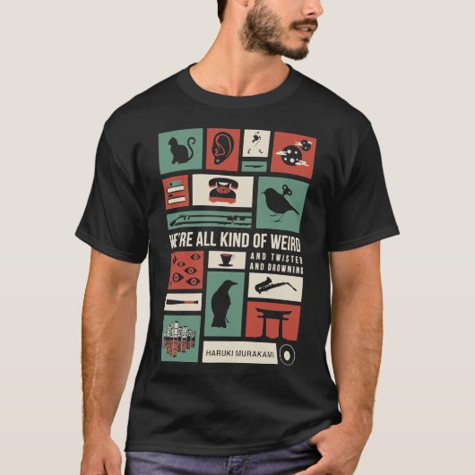Haruki Murakami Classic T-Shirt (Voorkant)