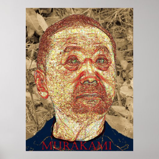 Haruki Murakami Poster (Voorkant)