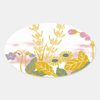 HARUKUSA OVALE STICKER