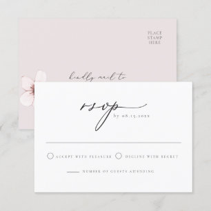 HARUMI Elegant Sakura Cherry Blossom Briefkaart RS