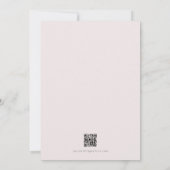 HARUMI Elegant Sakura Cherry Blossom Wedding Kaart (Achterkant)