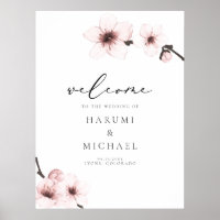 HARUMI Sakura Cherry Blossom Weddenschap Welkom