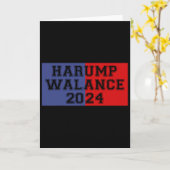 Harump Walance 2024 Shirt Harris Trump Wheimer Van Kaart (Gele Bloem)