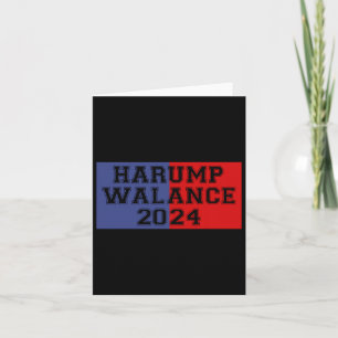 Harump Walance 2024 Shirt Harris Trump Wheimer Van Kaart